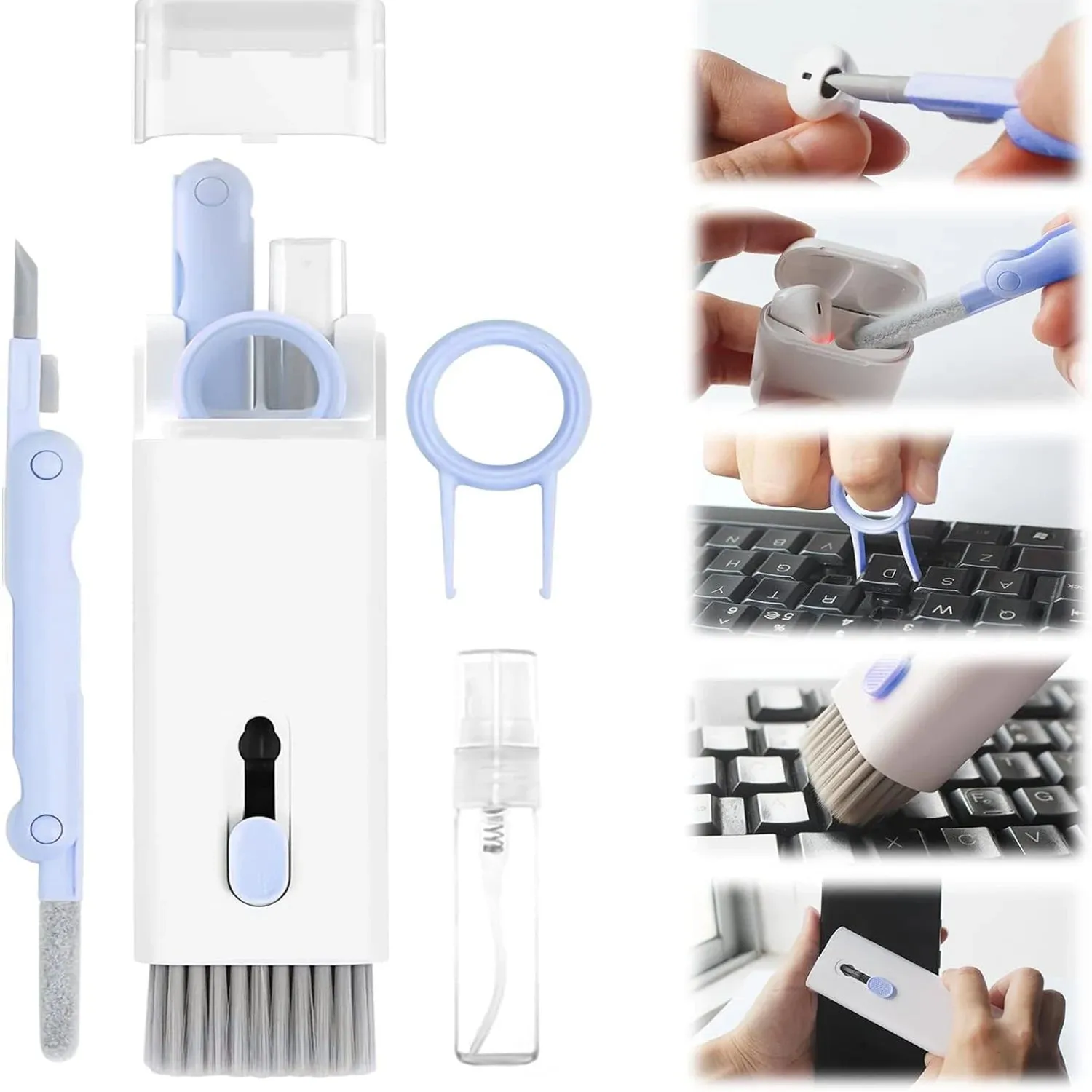 7-in-1 Bluetooth Headset & Electronics Cleaning Kit