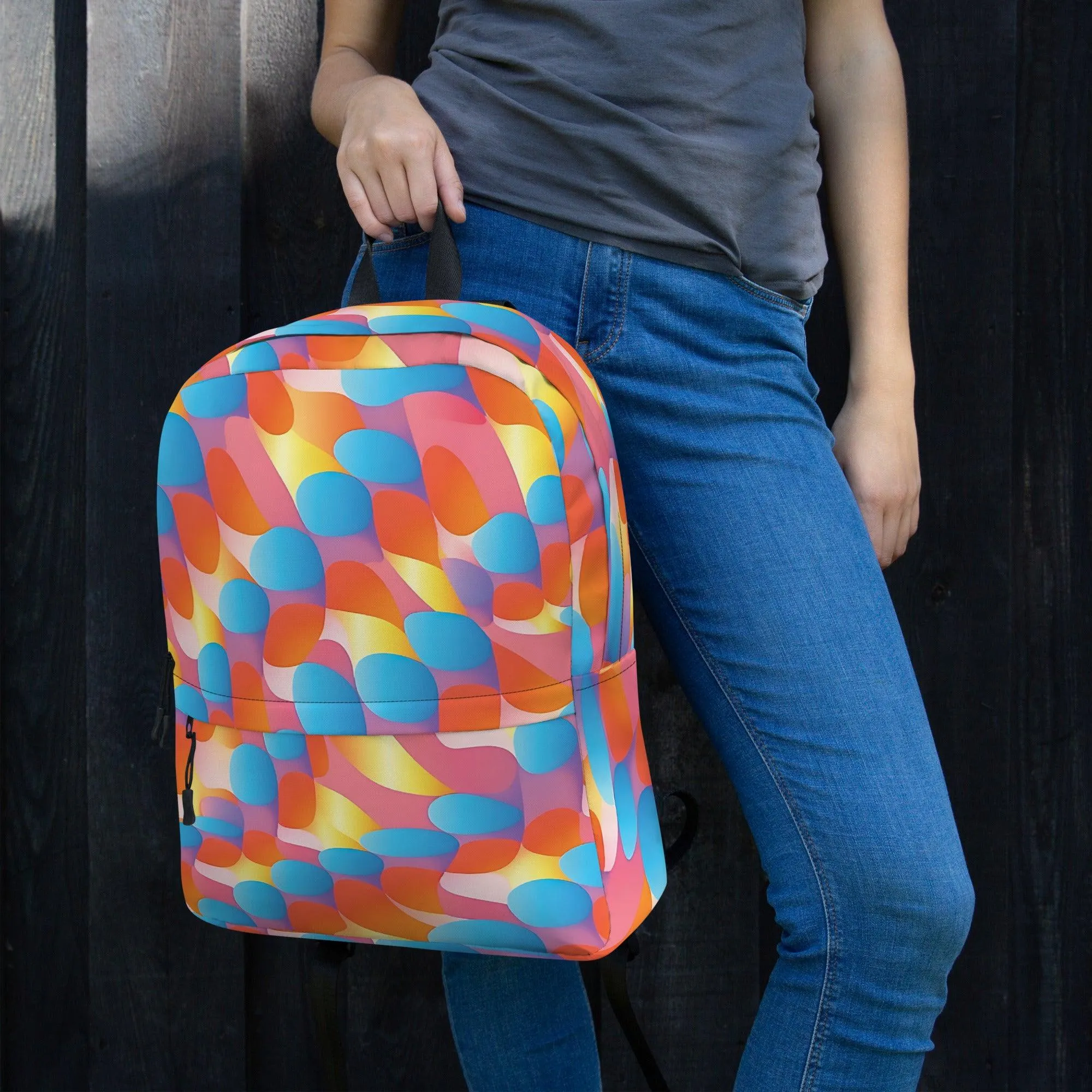 Abstract Festival Backpack - Your EDM Adventure Awaits