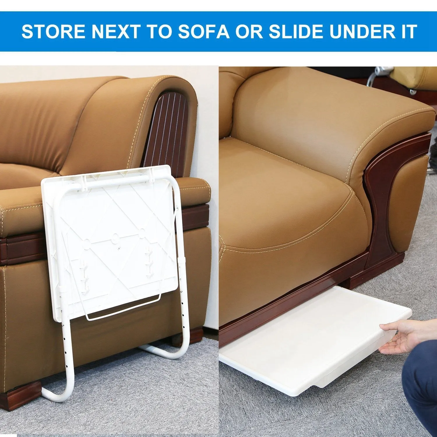 Adjustable Foldable Tray Table HomeStyle
