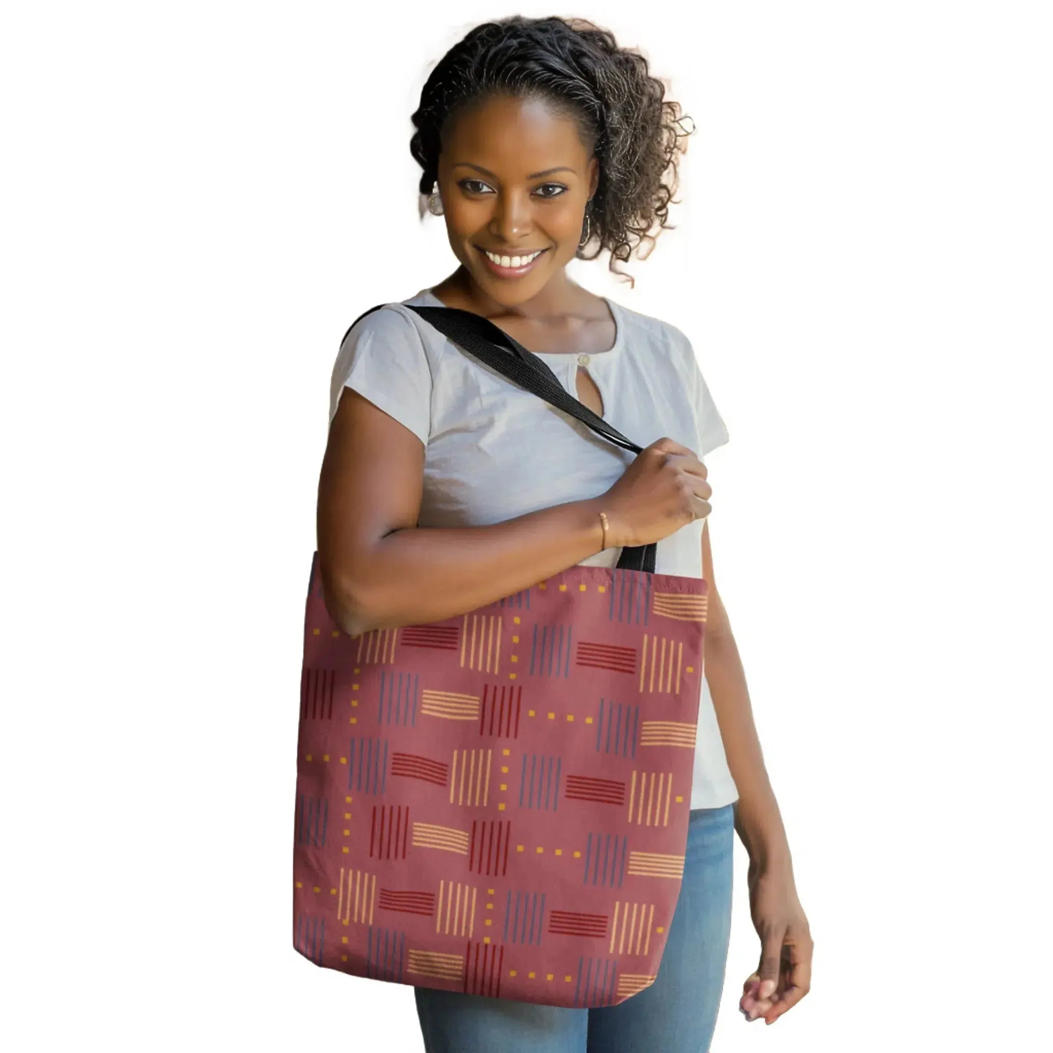 African American tote bags calypso  | Set of 4
