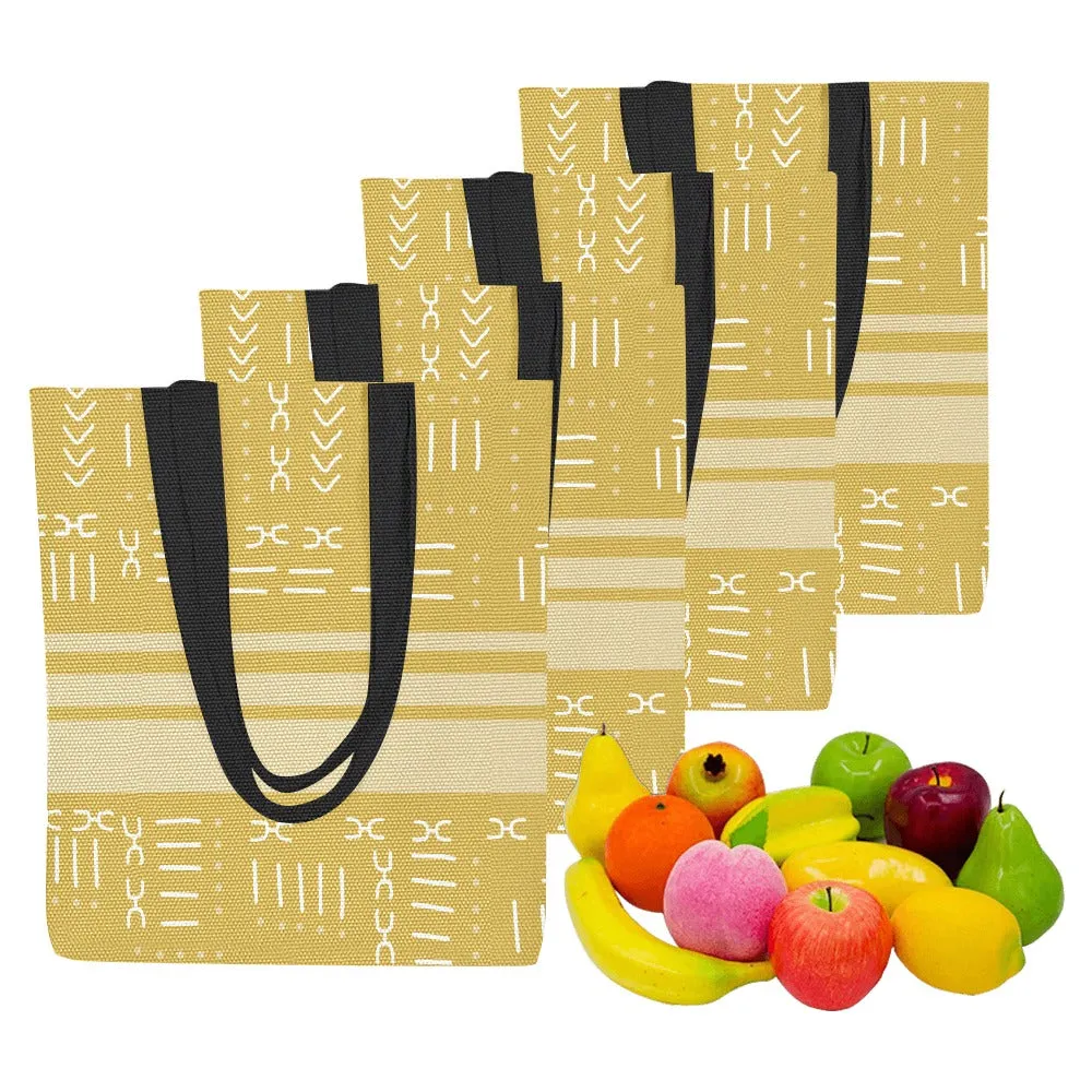 African American tote bags Mellow  | Set of 4
