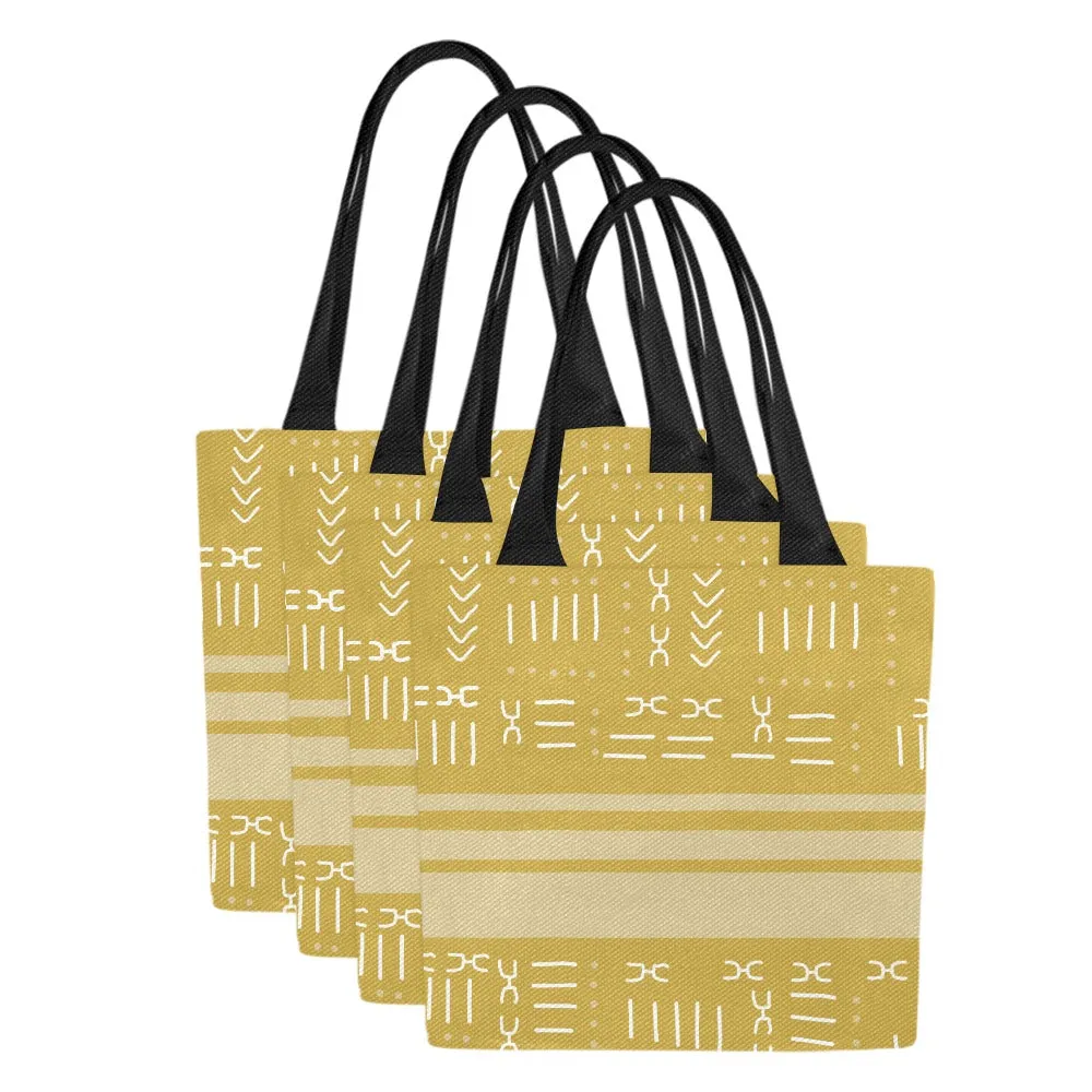African American tote bags Mellow  | Set of 4