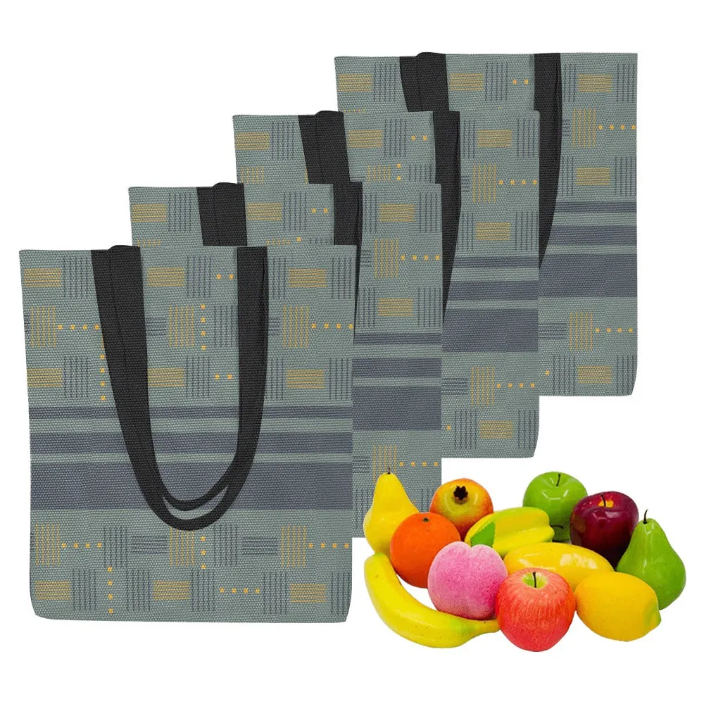 African American tote bags Rhino  | Set of 4