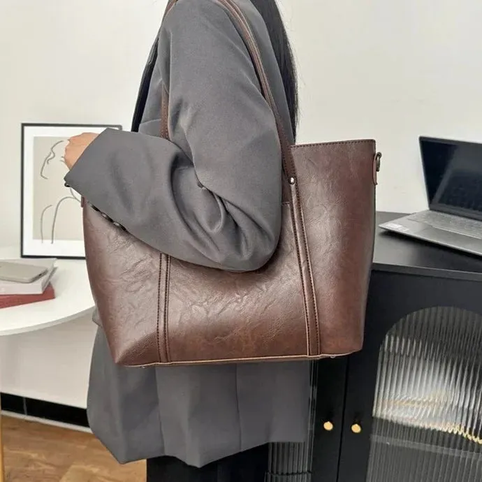 Alina Vegan Leather Tote