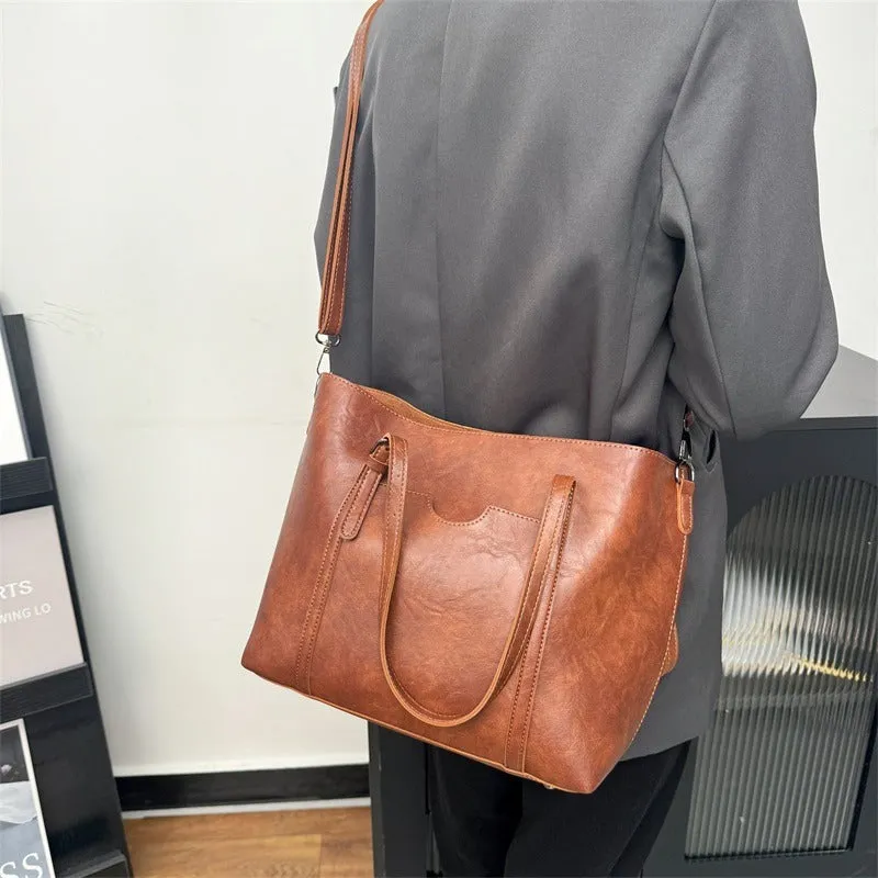 Alina Vegan Leather Tote