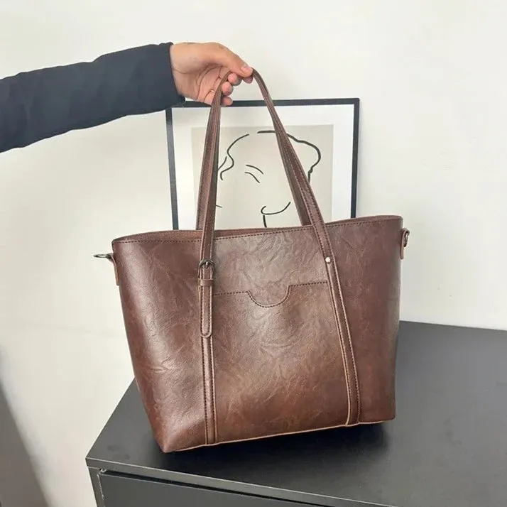Alina Vegan Leather Tote