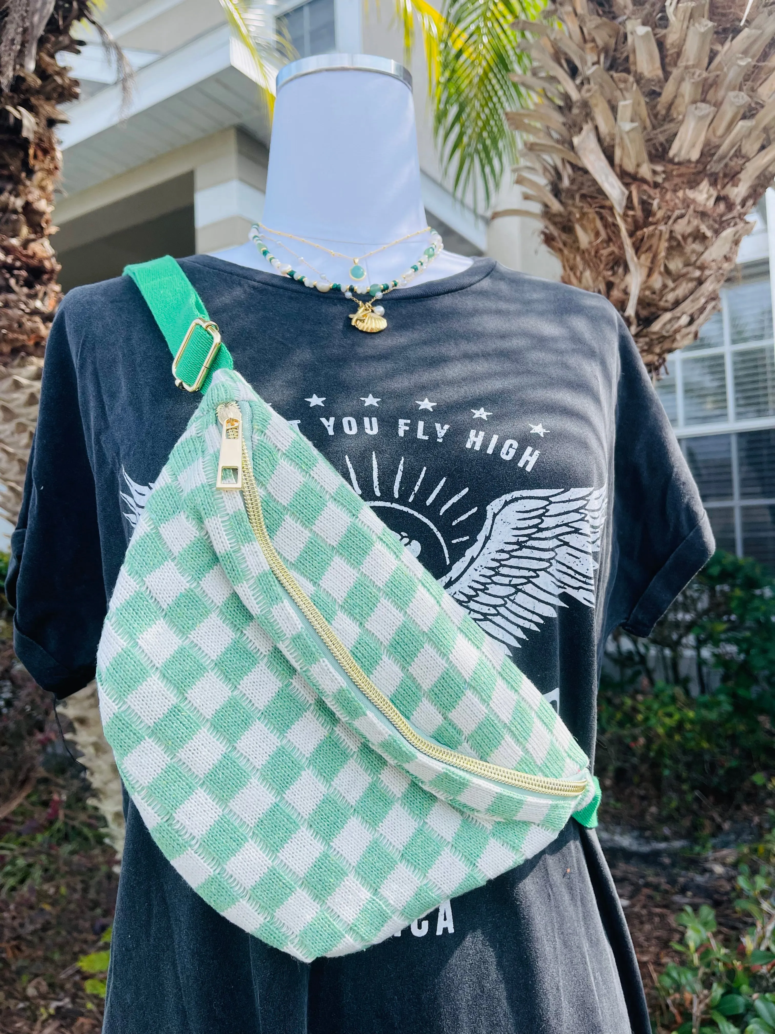 All Checked Out Sling Bag