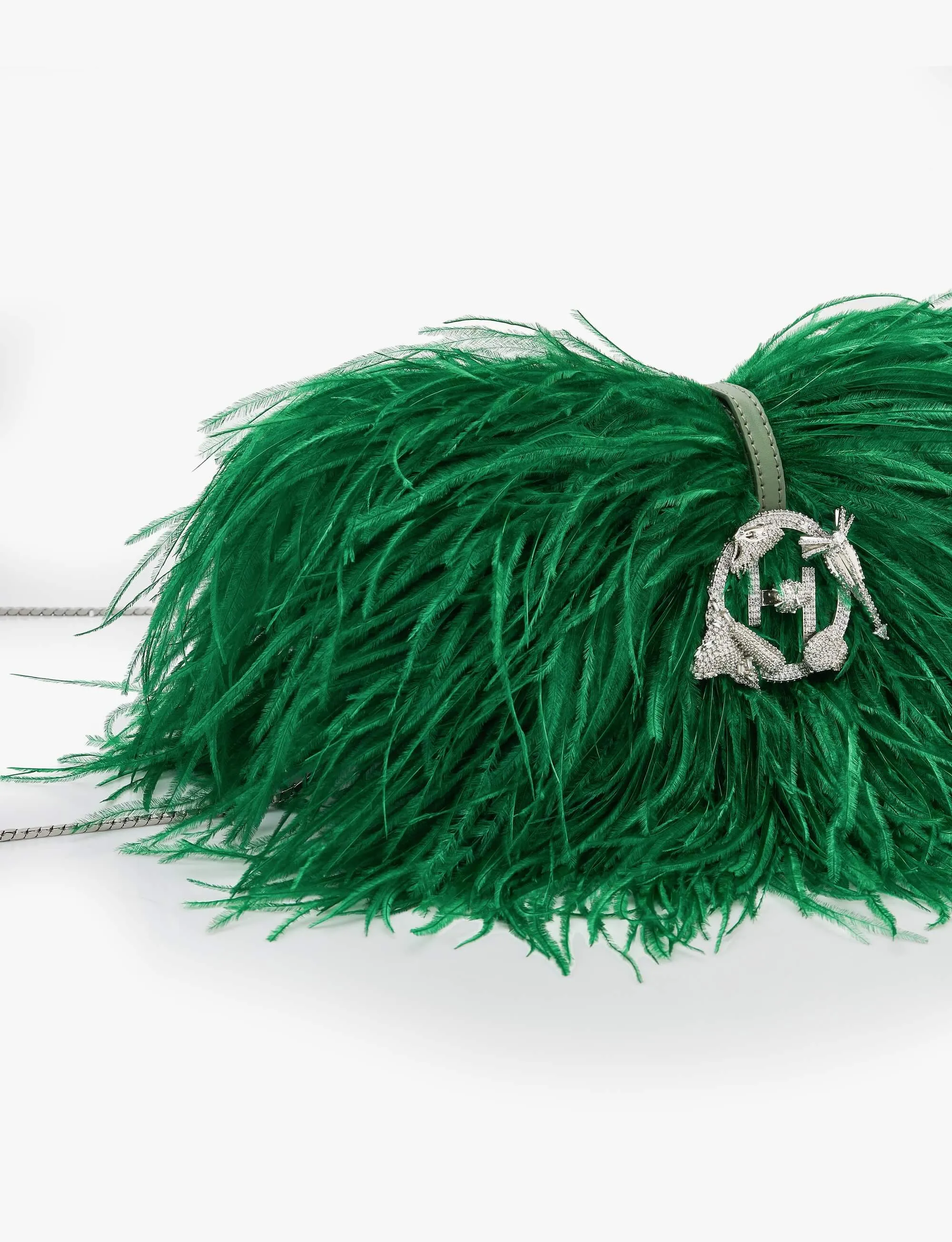 Amazon green scarlet midi bag