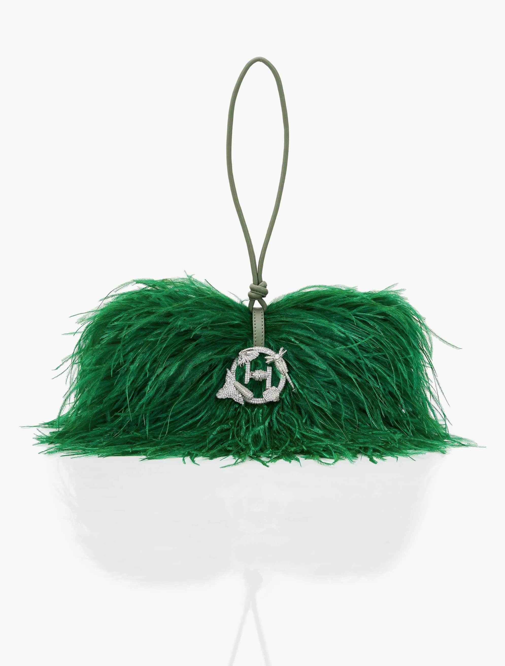 Amazon green scarlet midi bag