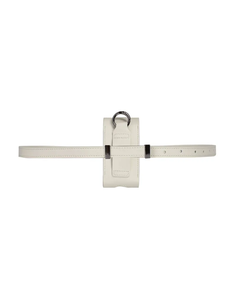 Anell Golf Compact Two-Ball Belt Bag - Cream