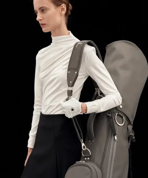 Anell Golf Wearing Lightweight Caddy Bag - Matte Charcoal