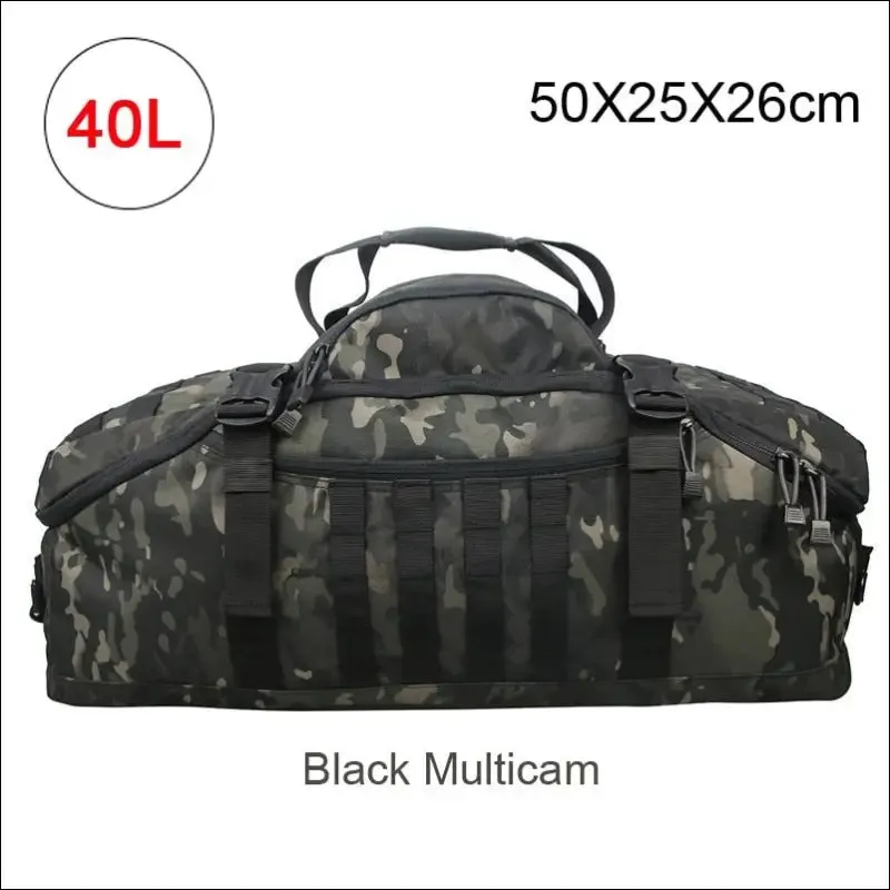 Army tactical waterproof backpack - 40l 60l 80l - sports travel bags