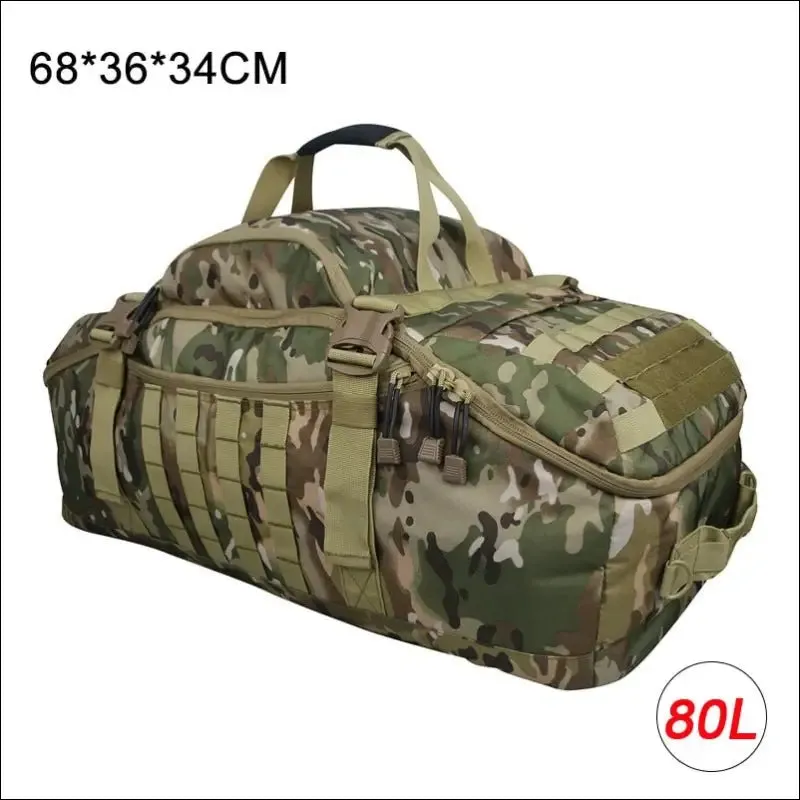 Army tactical waterproof backpack - 40l 60l 80l - sports travel bags
