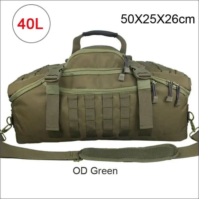 Army tactical waterproof backpack - 40l 60l 80l - sports travel bags