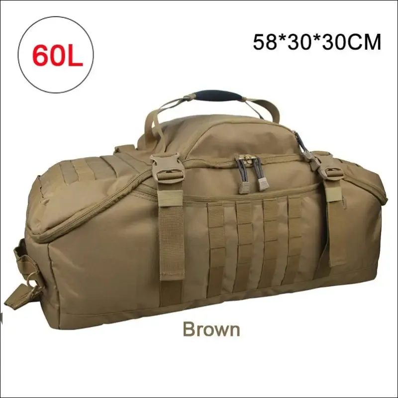 Army tactical waterproof backpack - 40l 60l 80l - sports travel bags