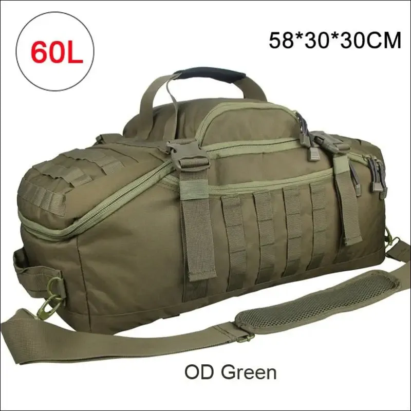 Army tactical waterproof backpack - 40l 60l 80l - sports travel bags