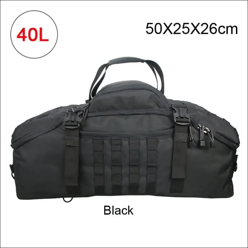 Army tactical waterproof backpack - 40l 60l 80l - sports travel bags