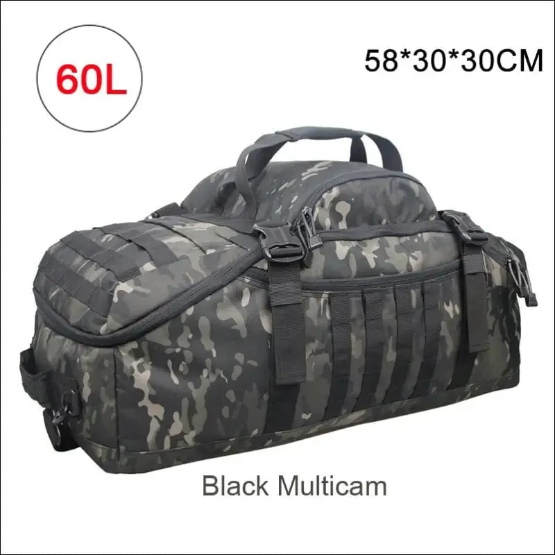 Army tactical waterproof backpack - 40l 60l 80l - sports travel bags