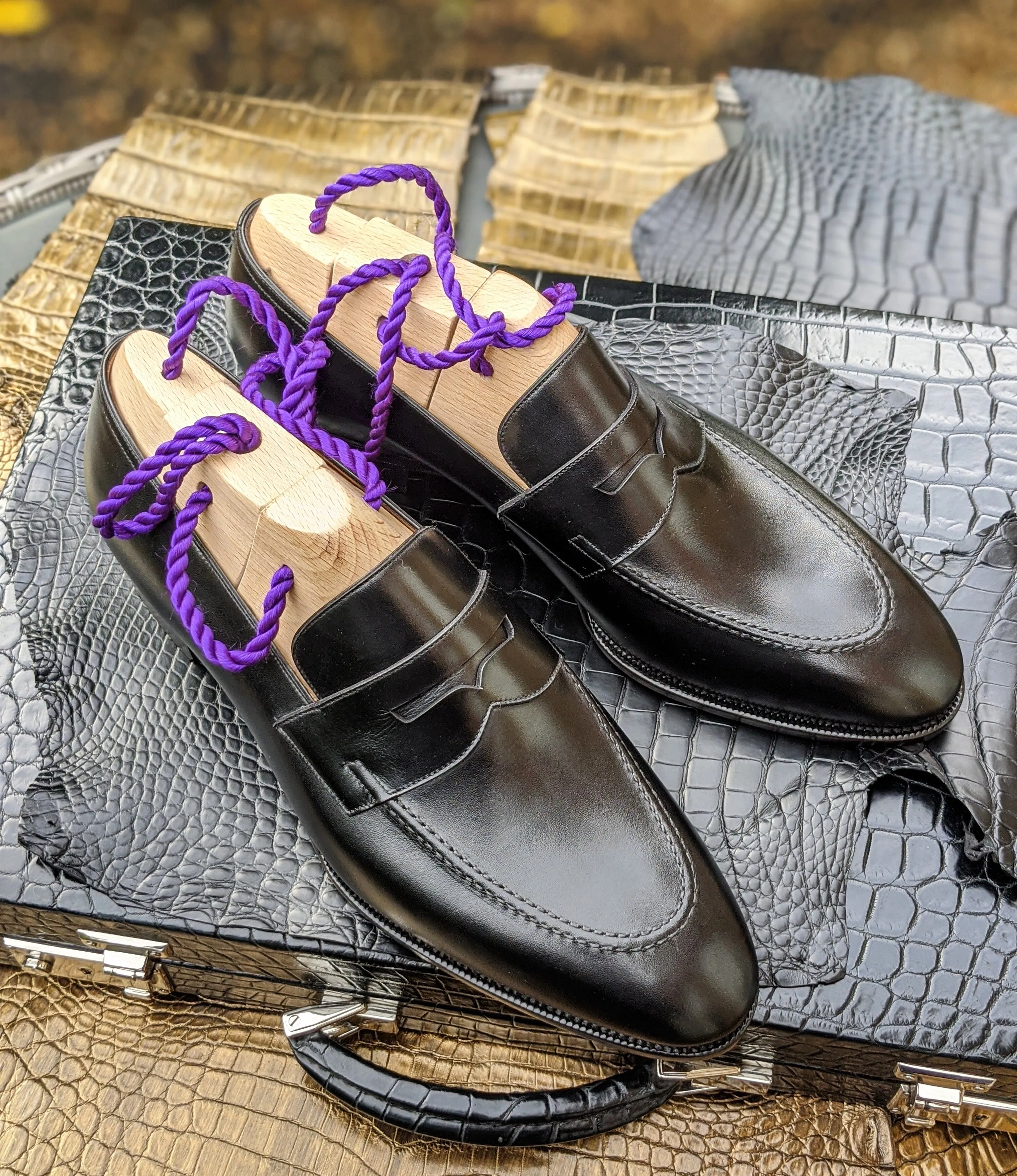Ascot Sinatra - Black Calf