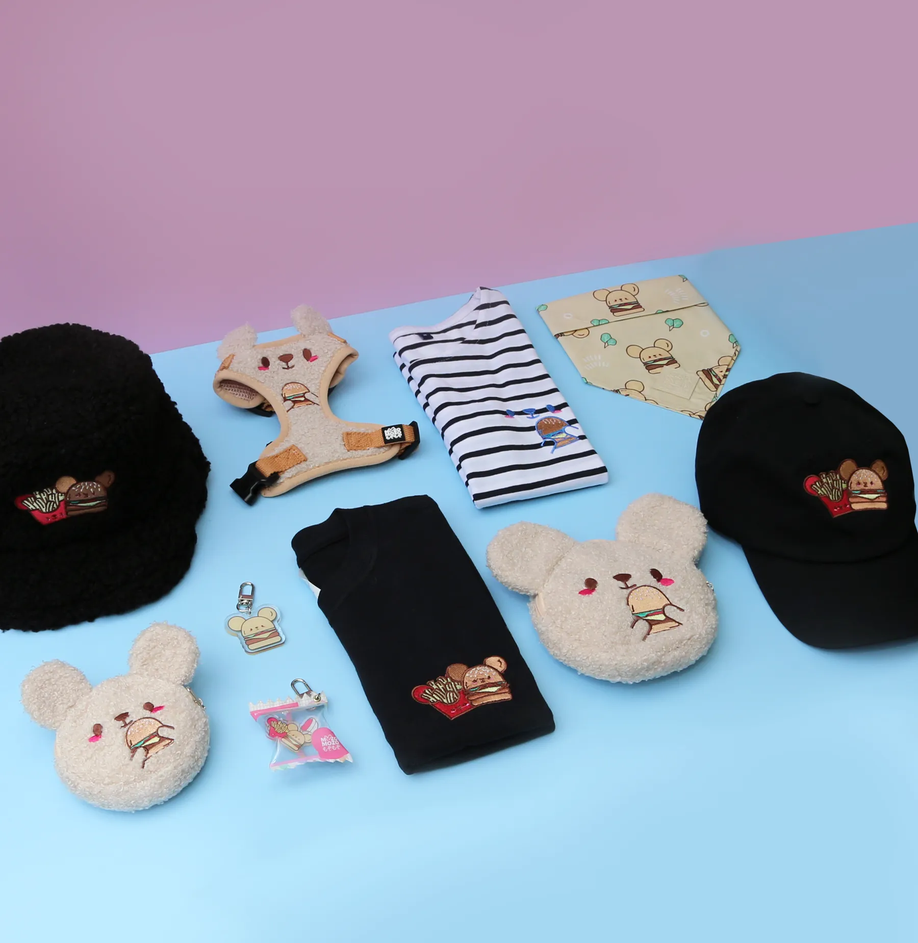Baga-kuma adjustable harness •ᴥ• ふわふわクマ ✦RARE✦