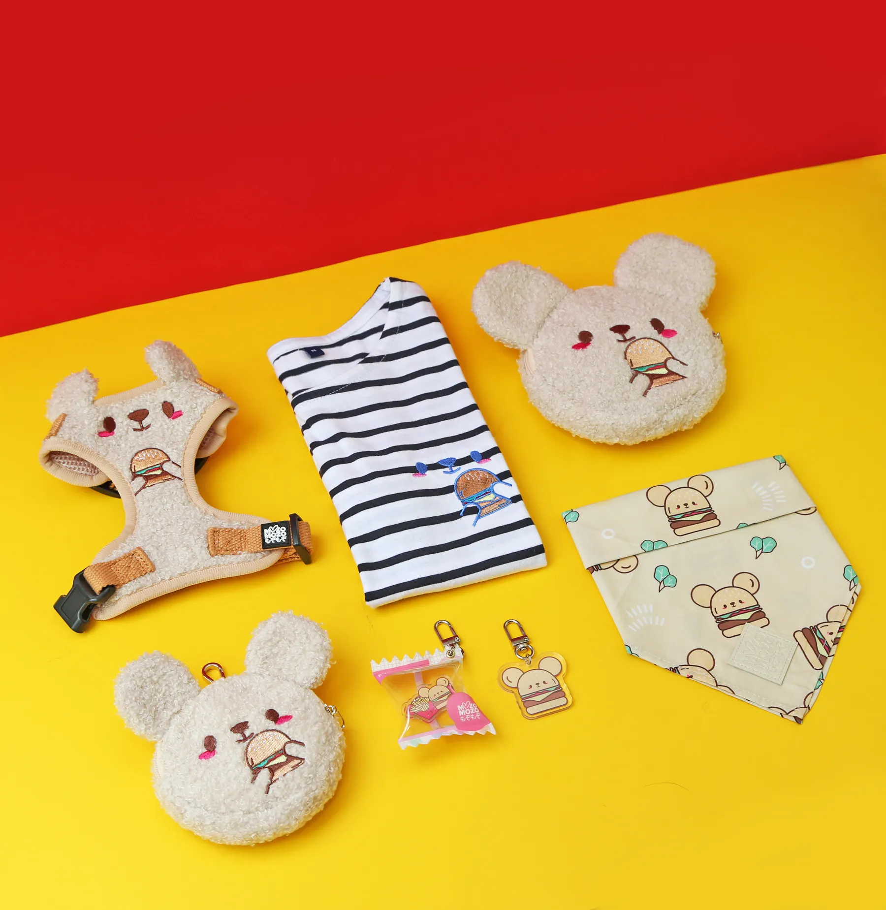Baga-kuma adjustable harness •ᴥ• ふわふわクマ ✦RARE✦