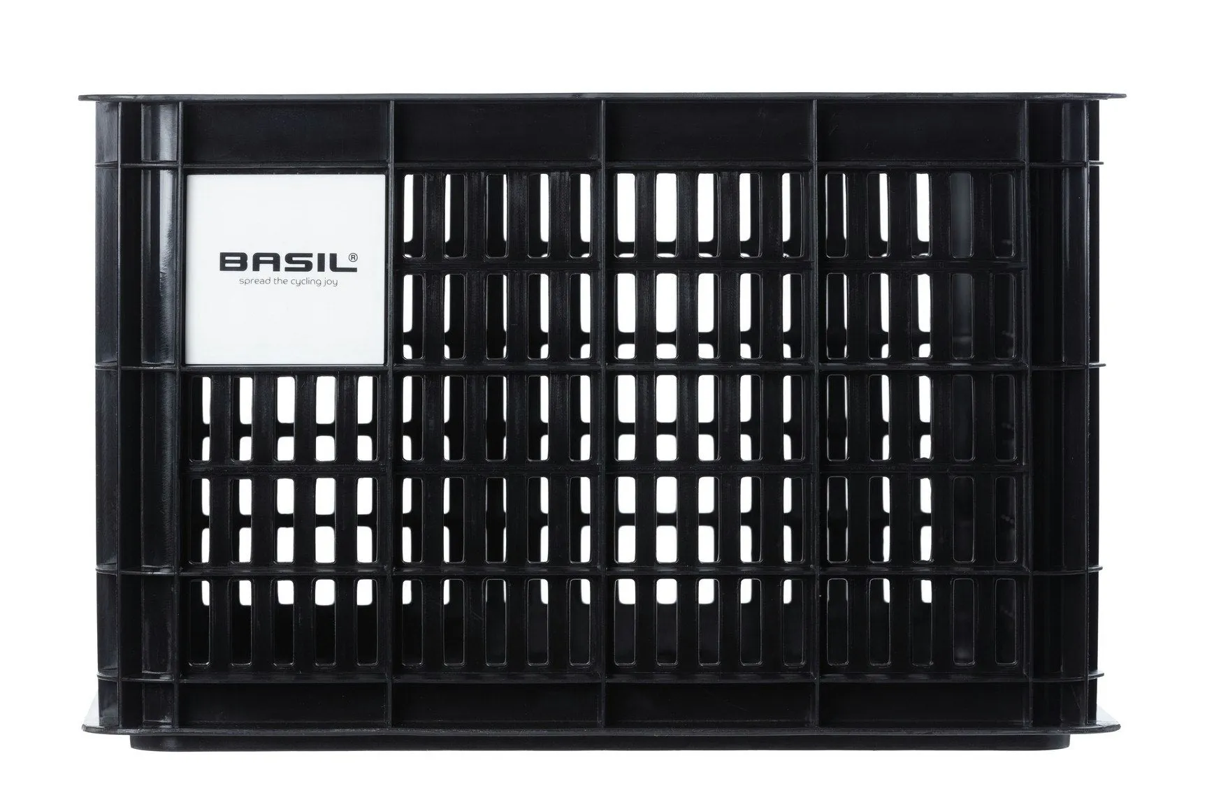 Basil Bicycle Crate Medium 29.5L Black