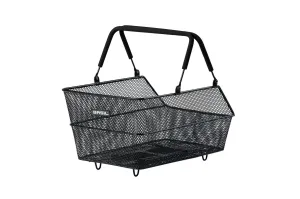 Basil Cento Rear Basket MIK Black