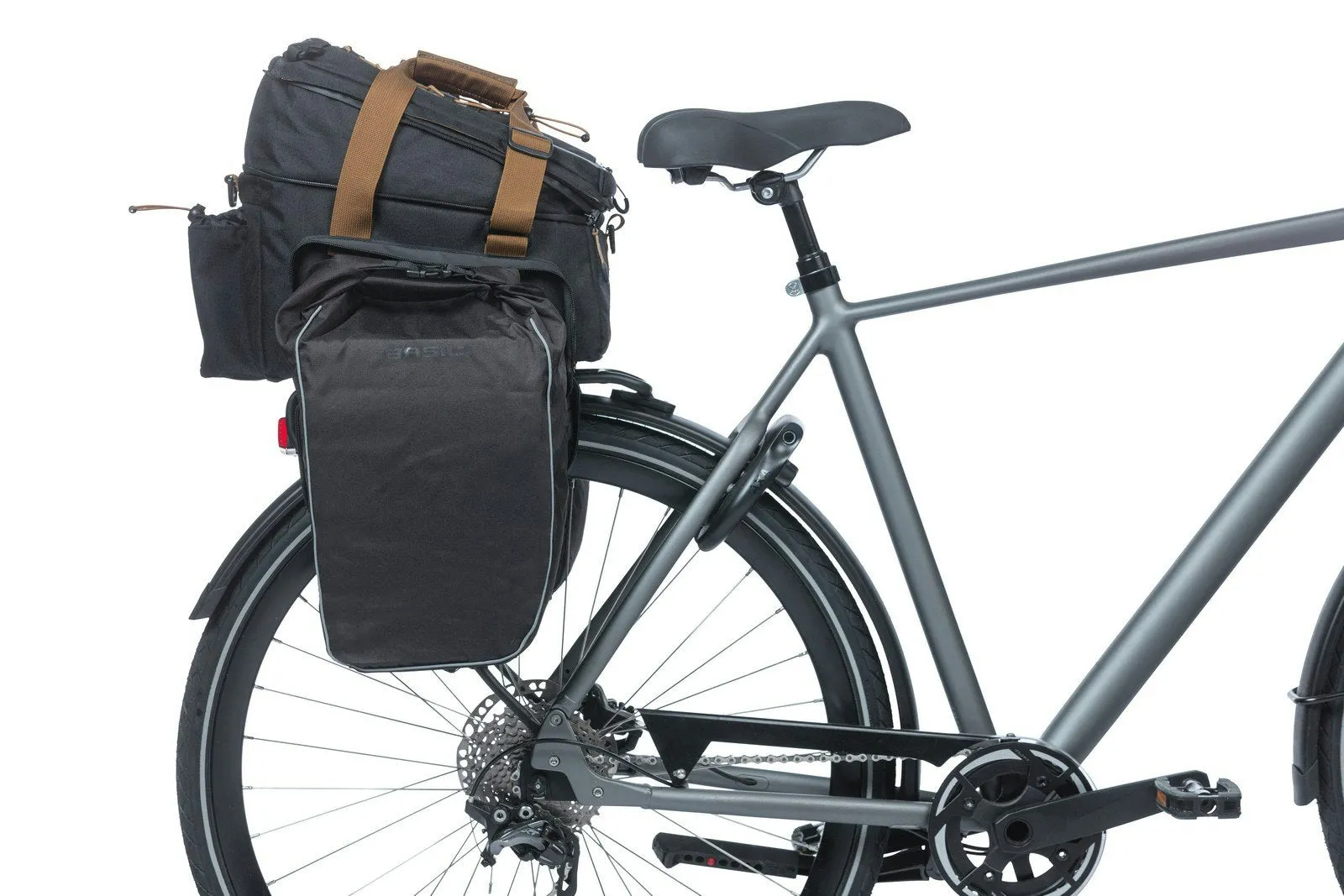 Basil Miles Trunkbag XL Pro MIK 9-36 Litres Grey