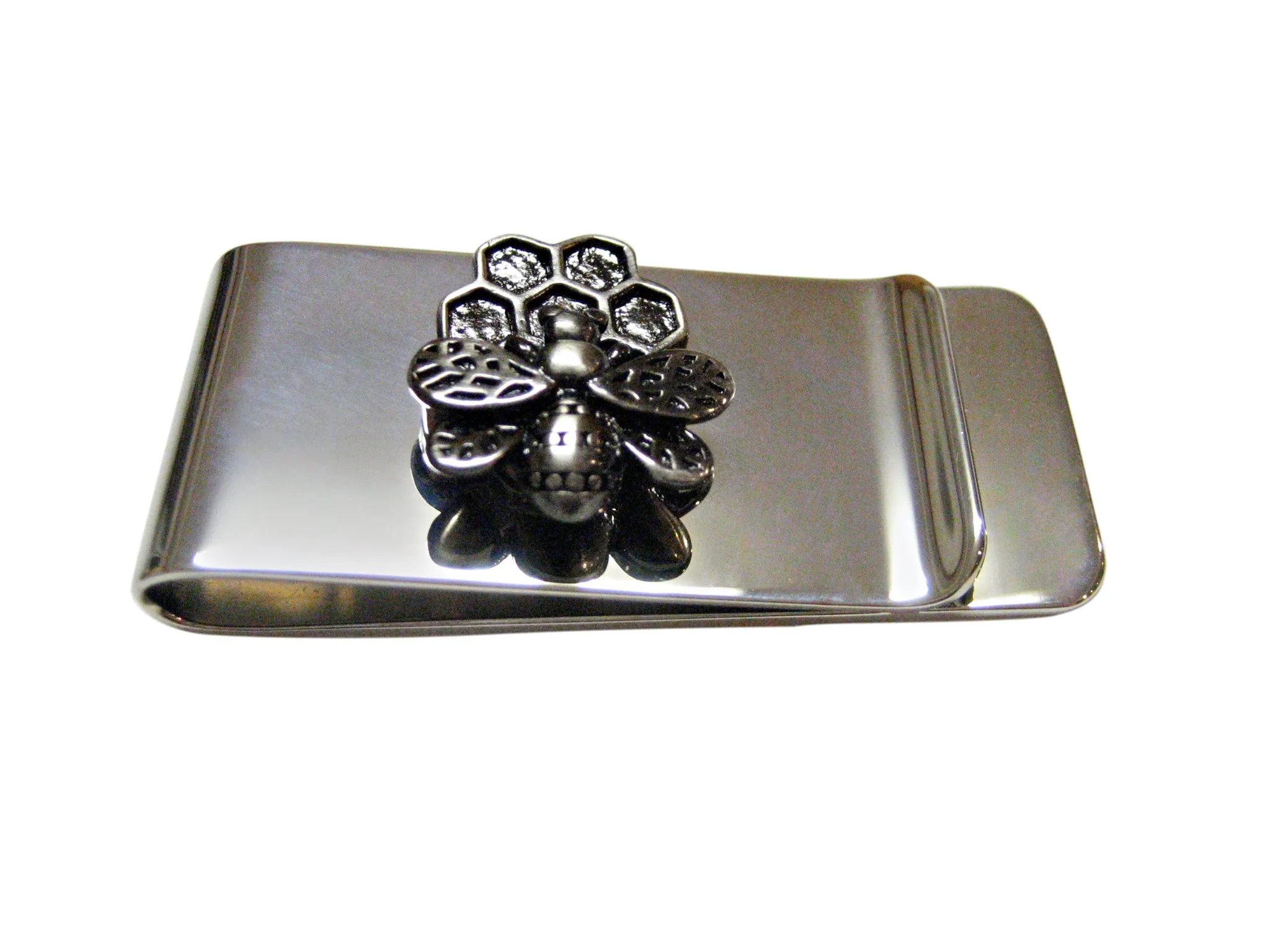 Bee and Bee Hive Money Clip