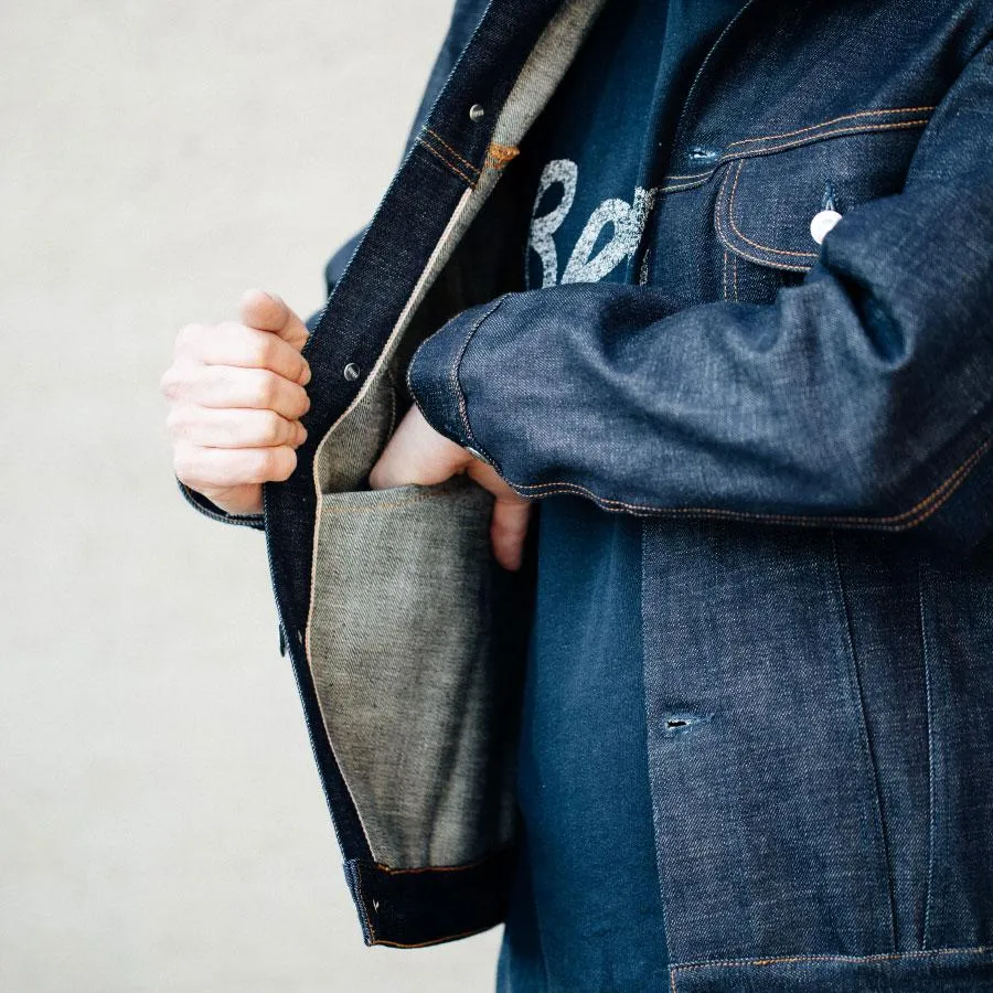 【Benzak Denim Developers】粗竹節布 三代卡車夾克／BDJ-05 Trucker Jacket Kojima Selvedge