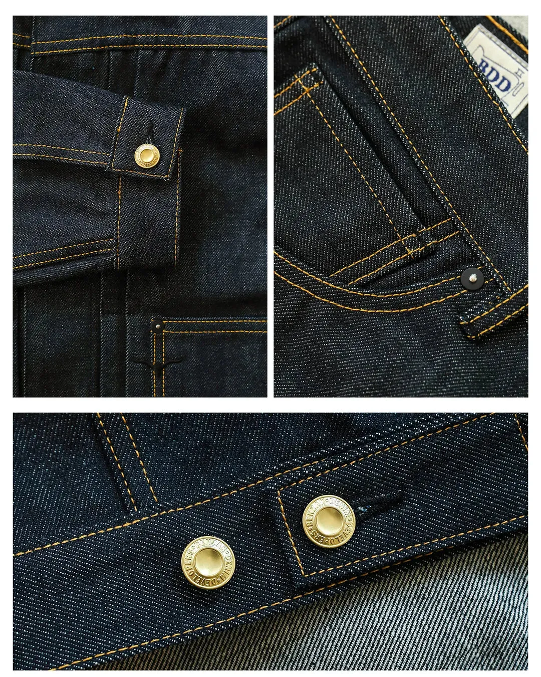 【Benzak Denim Developers】B-01 Tiger Selvedge 15oz / 日製老虎布邊 綠染原色褲 修身小直筒