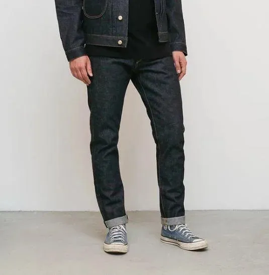 【Benzak Denim Developers】B-01 Tiger Selvedge 15oz / 日製老虎布邊 綠染原色褲 修身小直筒