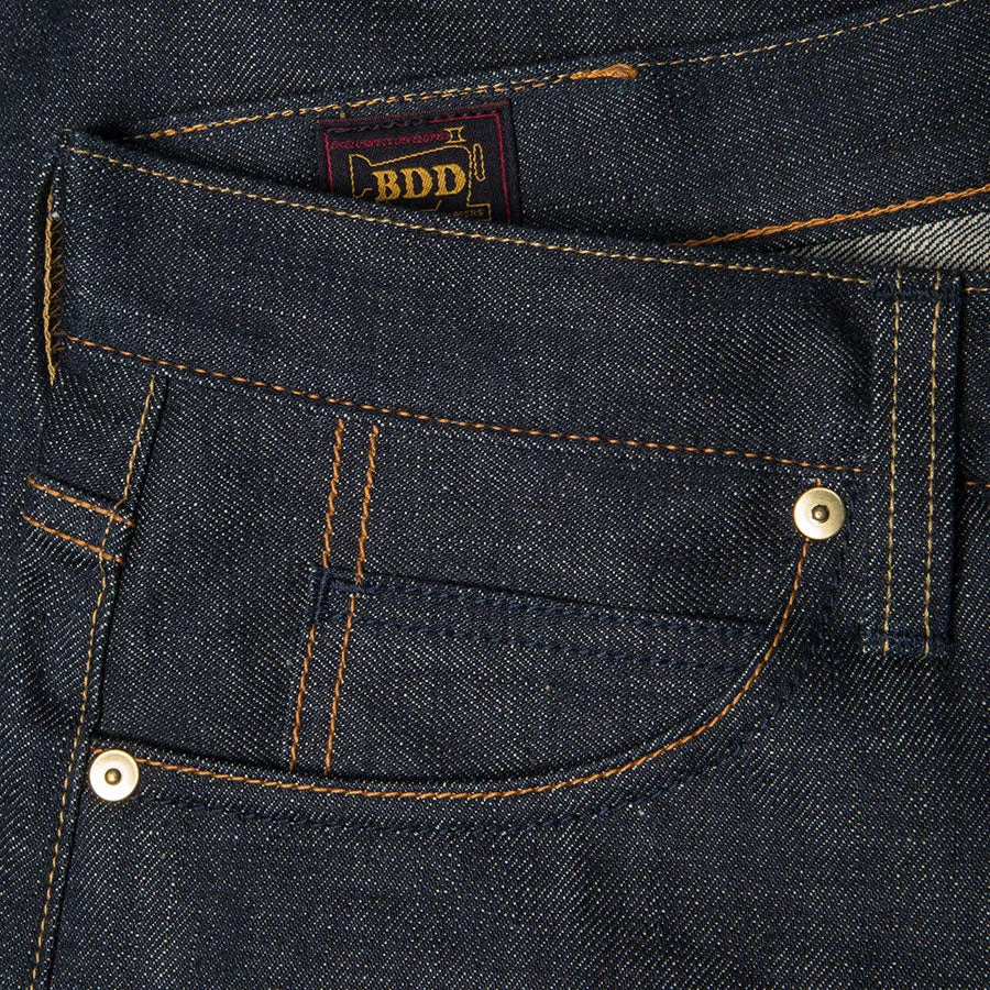 【Benzak Denim Developers】BDD-006 green cast 15 oz. RHT / 綠染丹寧 辛巴威棉 修身小直筒