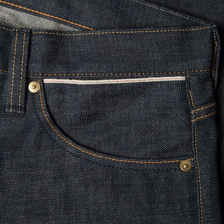 【Benzak Denim Developers】BDD-006 green cast 15 oz. RHT / 綠染丹寧 辛巴威棉 修身小直筒