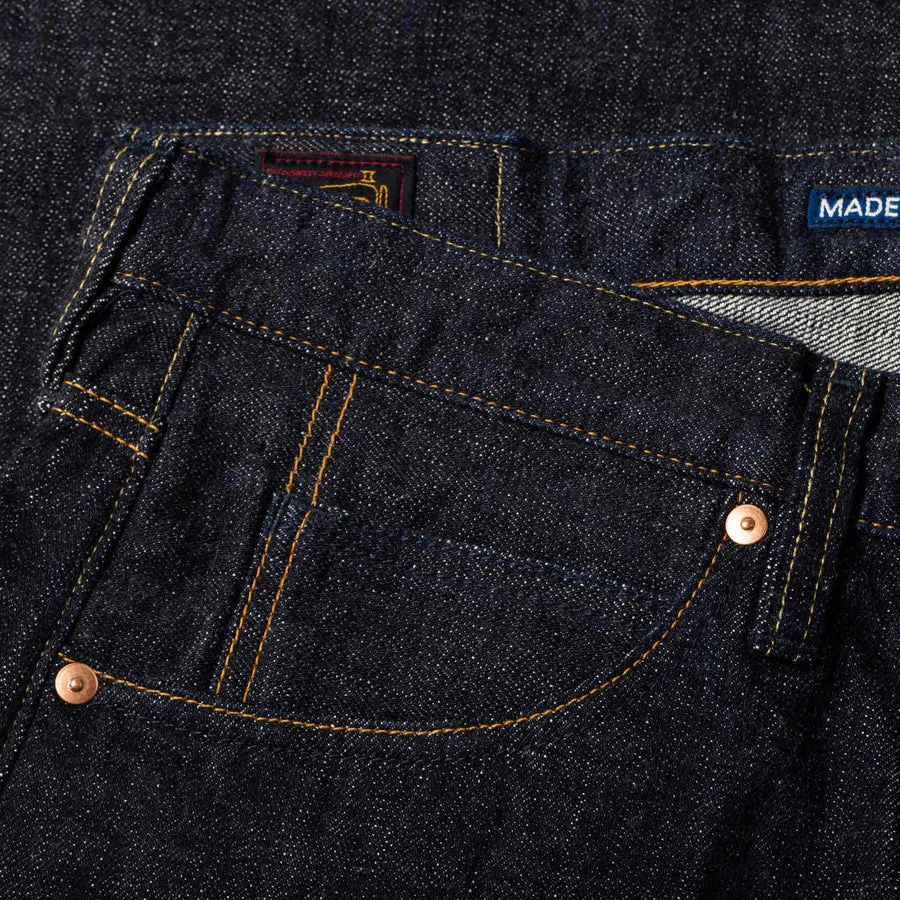 【Benzak Denim Developers】BDD-006 loomstate denim 15 oz. RHT 限量版 未預縮一洗 修身小直筒