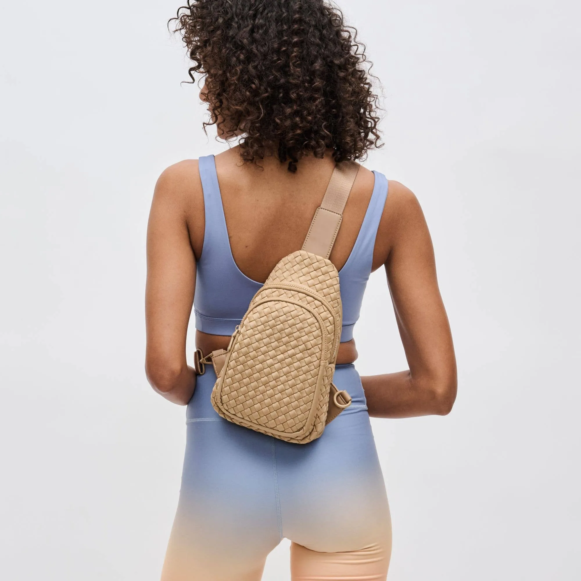Beyond The Horizon Woven Neoprene Sling Backpack