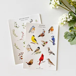 Birds Sticker Sheets by Emily Lex Studio