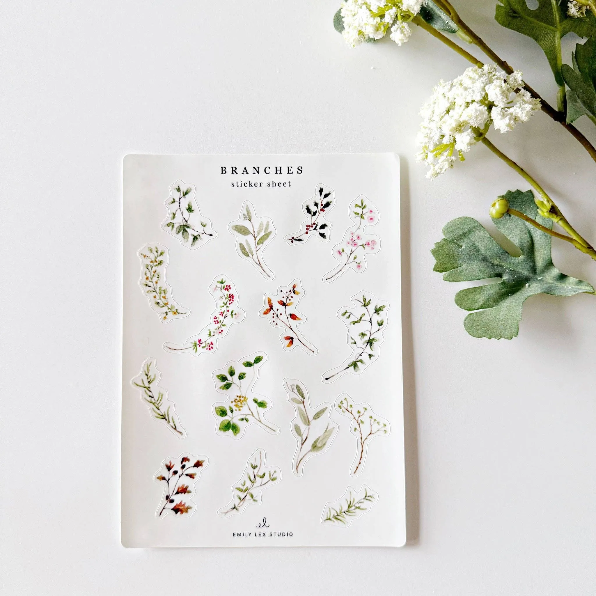 Birds Sticker Sheets by Emily Lex Studio