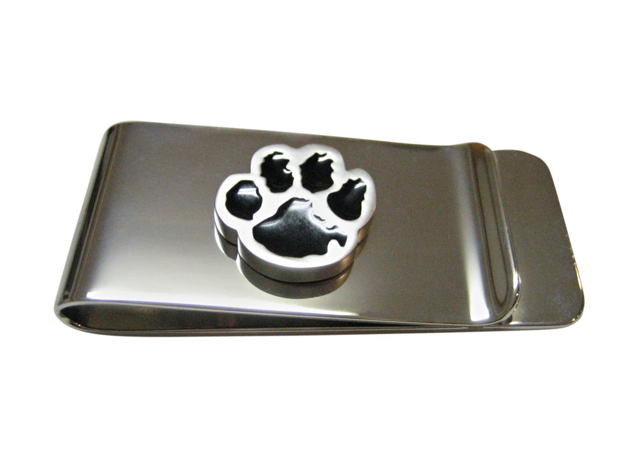 Black Animal Paw Money Clip