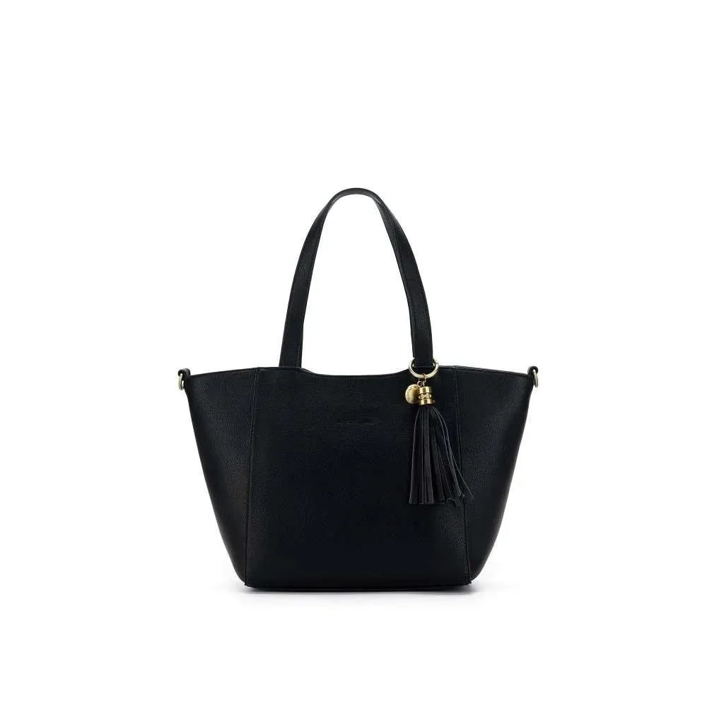 Black Caviar Liana 3 Piece Handbag Set | Black