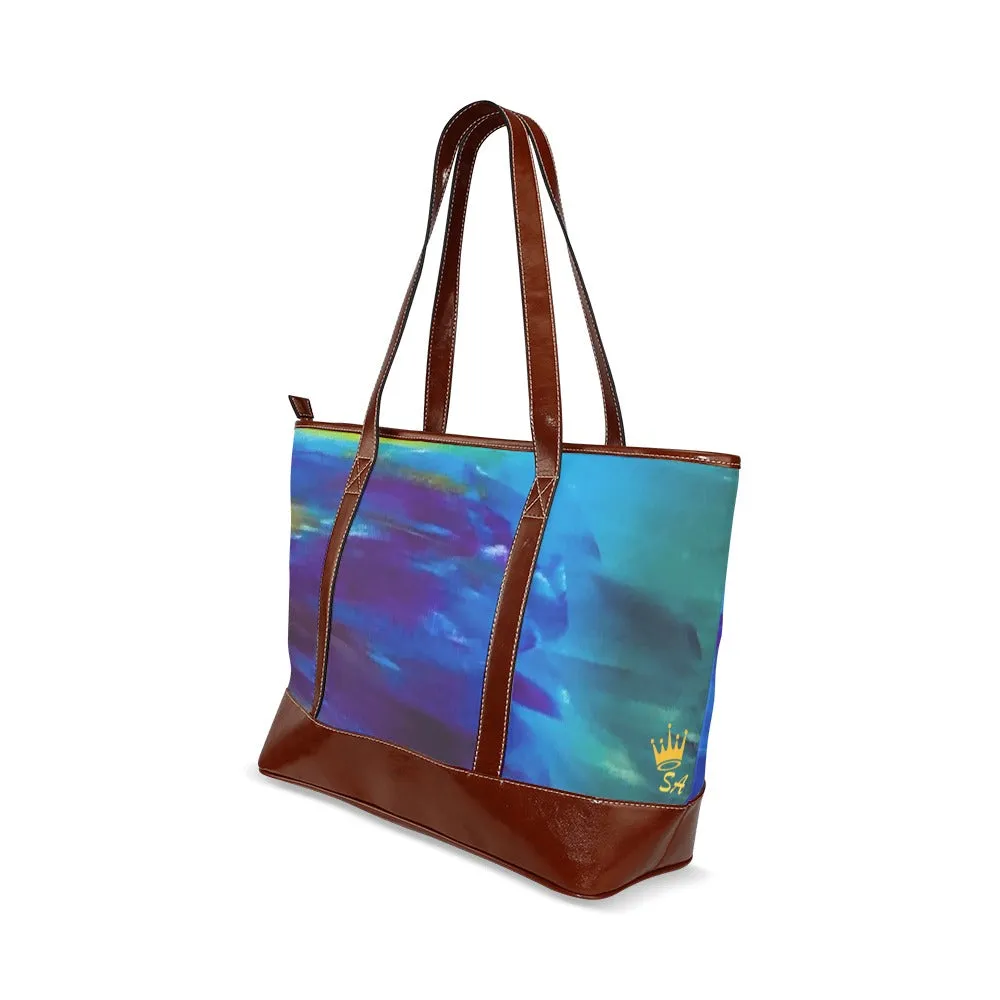 Blue Wave Tote Bag