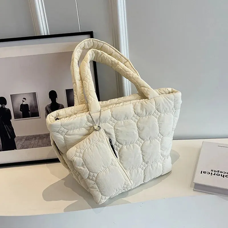 Boxy Puffer Tote