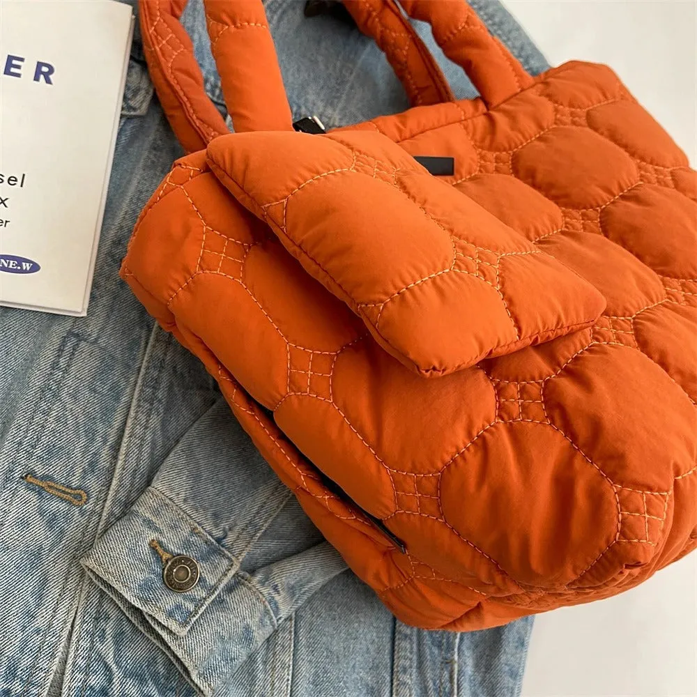 Boxy Puffer Tote
