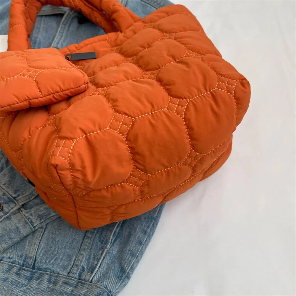 Boxy Puffer Tote