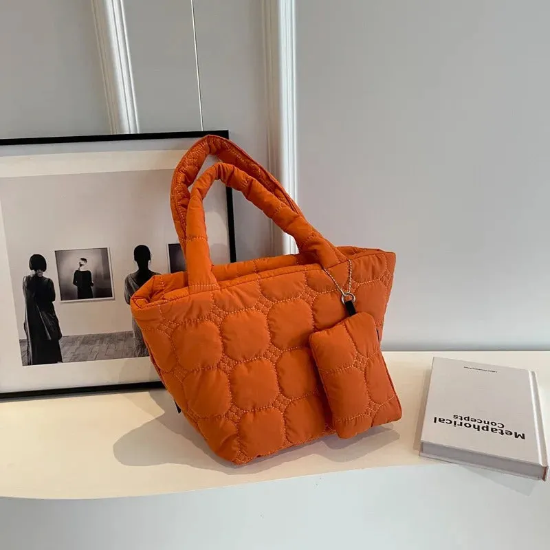 Boxy Puffer Tote