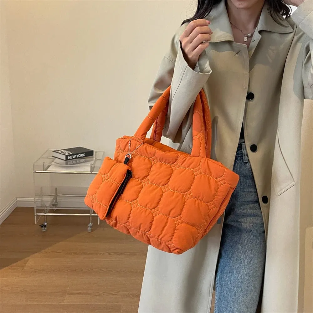 Boxy Puffer Tote