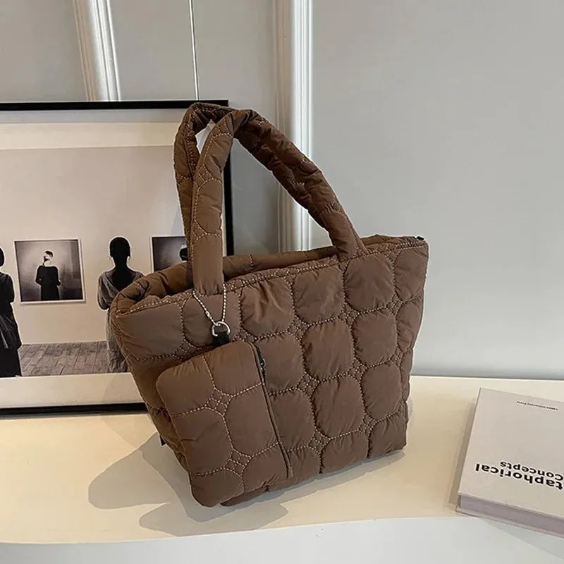 Boxy Puffer Tote
