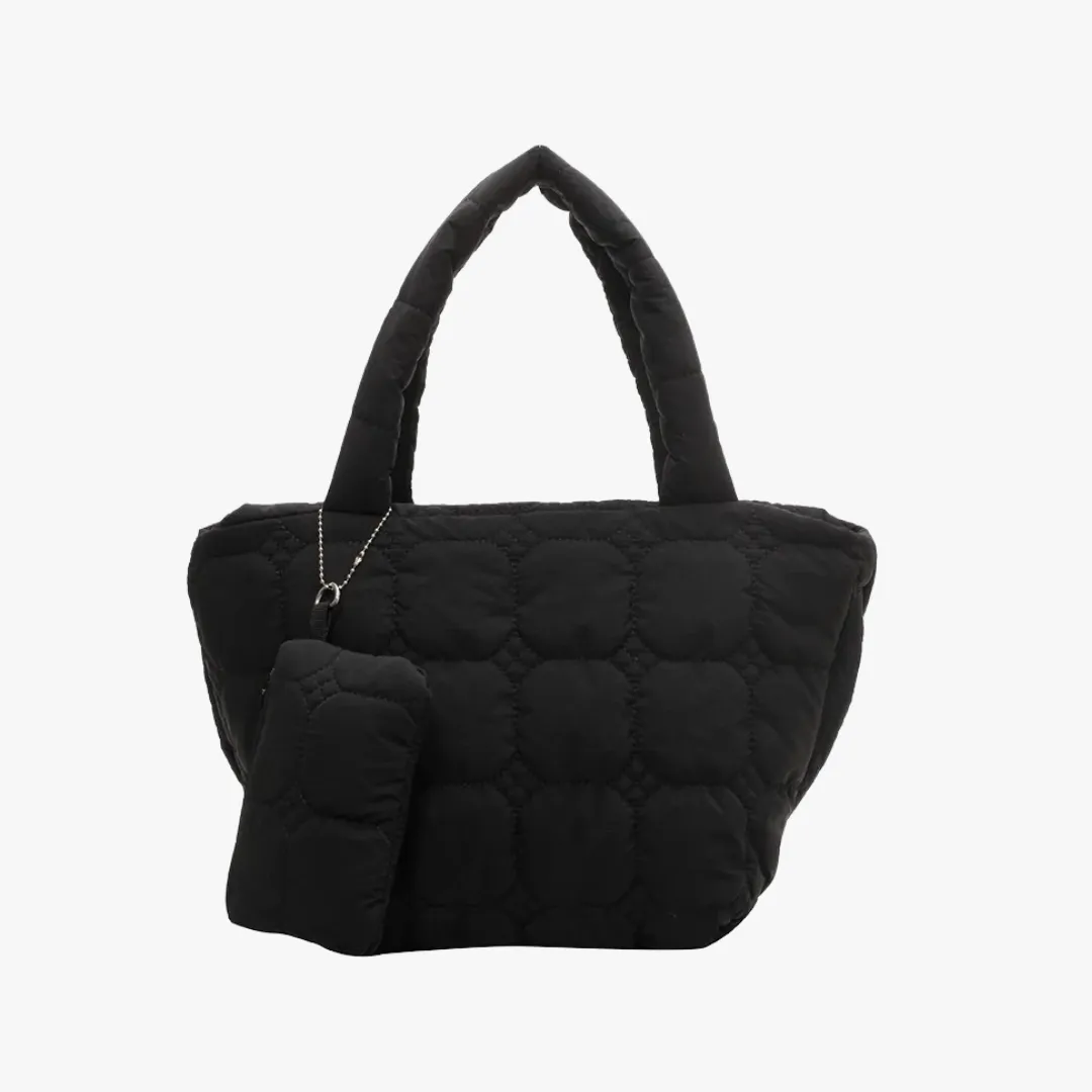 Boxy Puffer Tote
