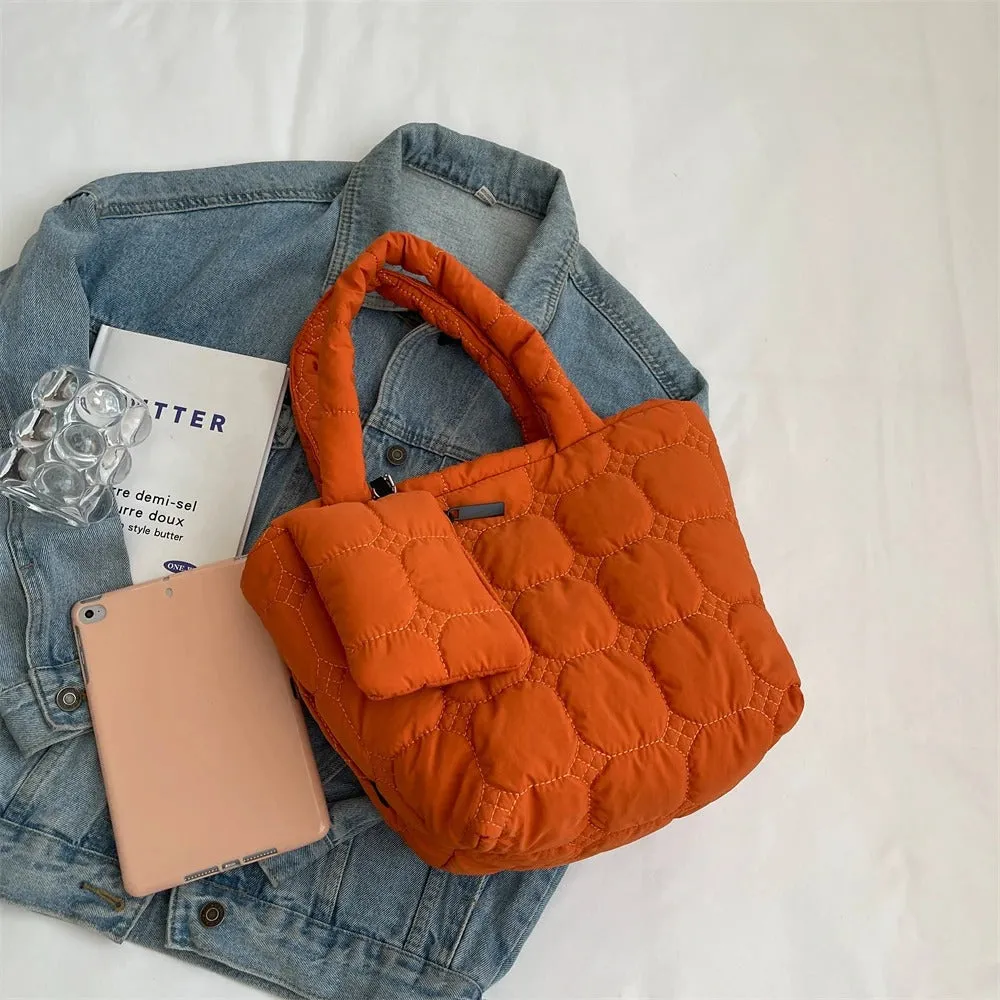 Boxy Puffer Tote