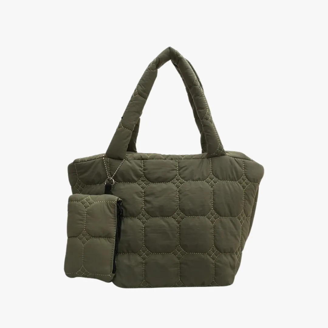 Boxy Puffer Tote